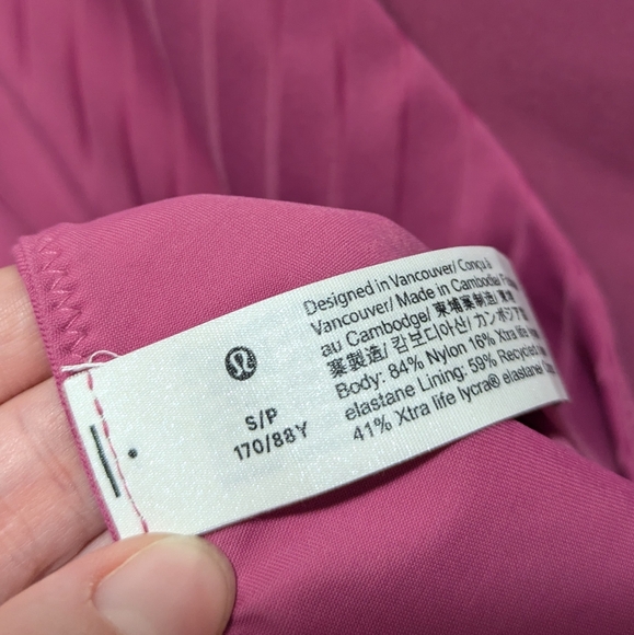 NWT Lululemon Ribbed Wrap-Back Long-Sleeve One-Piece - Picture 6 of 9